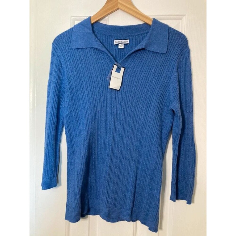 NWT Cotton V-neck sweater